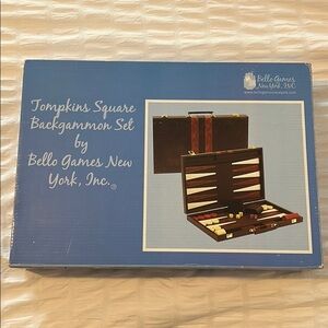 Tompkins Square Backgammon Set by Bello Games NY